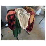 Infinity scarves and other, large lot of new old