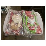 Christmas stockings two 3 packs new old stock