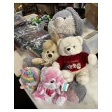 5 stuffed animals lot