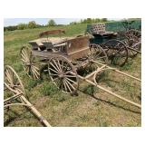 Two seated buckboard, needs finished assembly