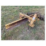 Bush hog back blade