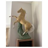 Horse statue