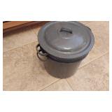Grey Granite double boiler