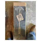 Brass plated hall tree
