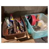 2 totes of misc. tools