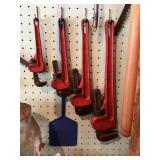 Pipe wrenchs