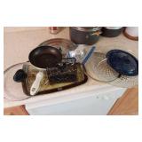 Misc. Pan lids and trays