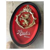 Strohs beer sign