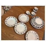 Decorative plates and bowls