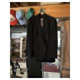 Suit and tie