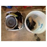2 buckets of misc.