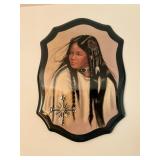 Native American clock