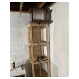 Bird feeder with pole