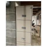 2 three draw filing cabinet