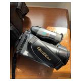 Quasar video camera and tri pod