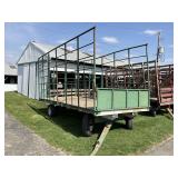Metal Pipe Hay Wagon Metal Pipe Hay Wagon