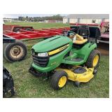 John Deere X534 lawn tractor w/bagger