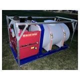 New hot pressure washer with water tank