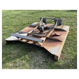 Skid steer brush mower