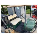 Green EZGO work master type golf cart