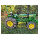 John Deere 750 compact diesel tractor 2WD 138