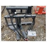 Skid steer tree puller