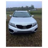 2011 Kia sorento miles 124153