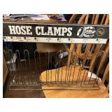 Hose clamps display