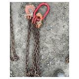 7ft G80 Double Chain slings
