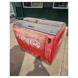 Coca-Cola vintage metal cooler