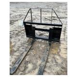 Adjustable pallet  forks