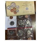 The United states mint 1990 uncirculated coin set