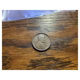 1909VDB wheat penny 1st year wheat penny