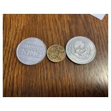Frosties, long John silvers and Burger King token
