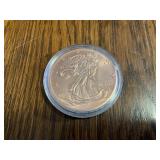 Walking liberty copper round .999