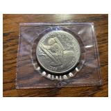 1989 $5 Marshell island commemorative coin (man