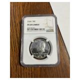 1964 Kennedy half dollar PF69Cameo