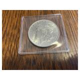 1888 Morgan silver dollar