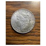 1898 Morgan silver dollar