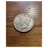 1923 Peace silver dollar