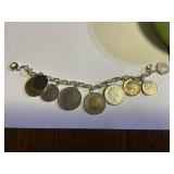 Foreign coin blanket marked 925 Italy