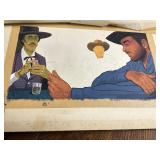 (2) Western paintings, painter unknown one is