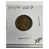 1909 VDB Wheat Penny XF