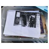 Crocheting and knitting books