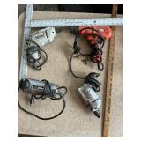 Corded power tools Black & Decker, Skil, and Fury