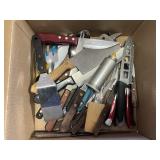 Knives and cooking utensils