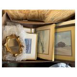 Picture frames with art work