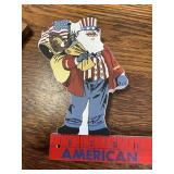 The Cats Meow "Patriotic Santa"