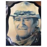 John Wayne wooden clock missing hands