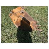 3 tooth backhoe/excavator bucket